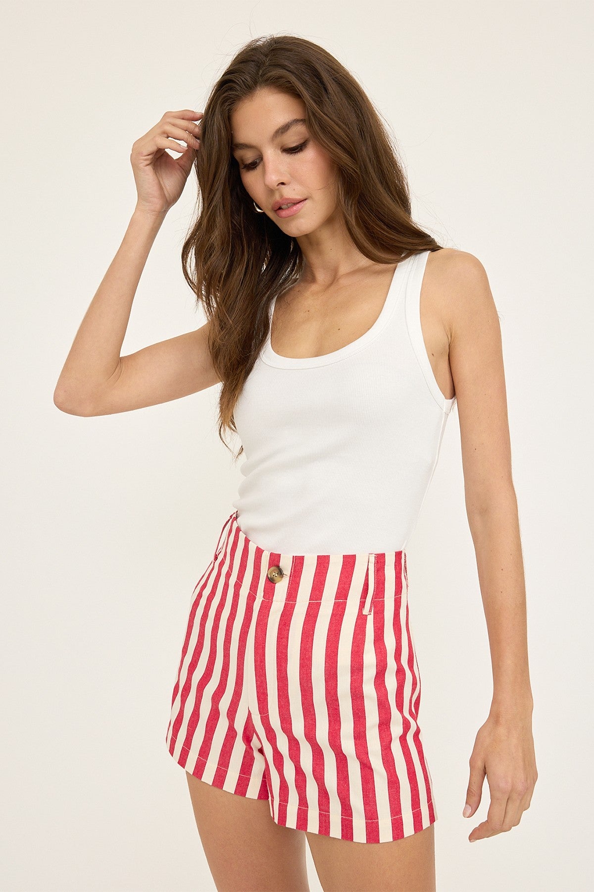 Zoey Striped Shorts