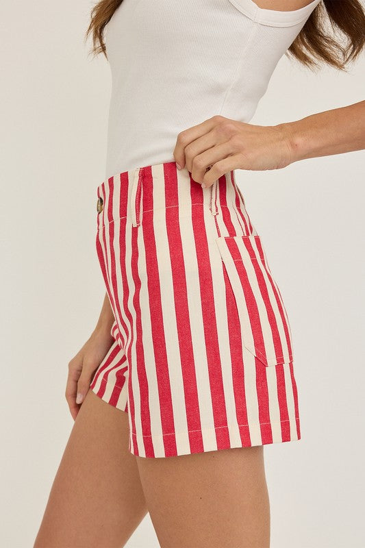 Zoey Striped Shorts