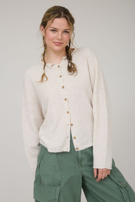 Erin Button Down Knit Cardigan