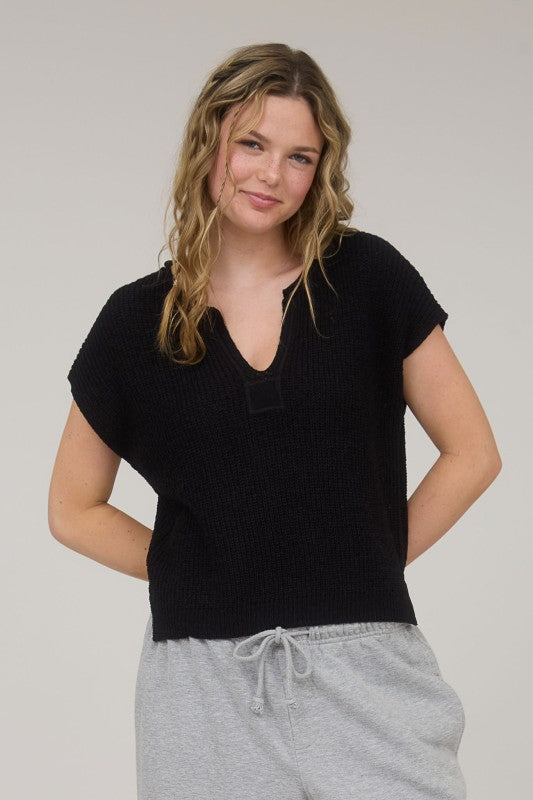 Darlin Pullover Sweater - Black