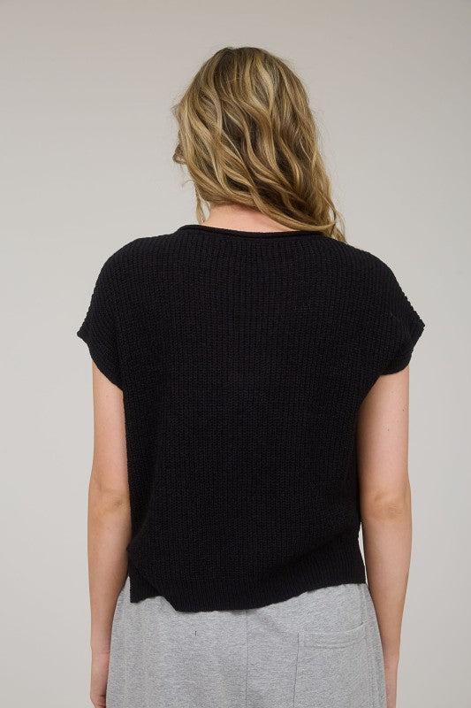 Darlin Pullover Sweater - Black