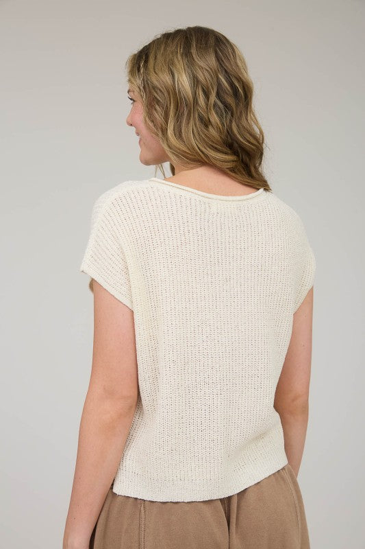 Darlin Pullover Sweater - Tan