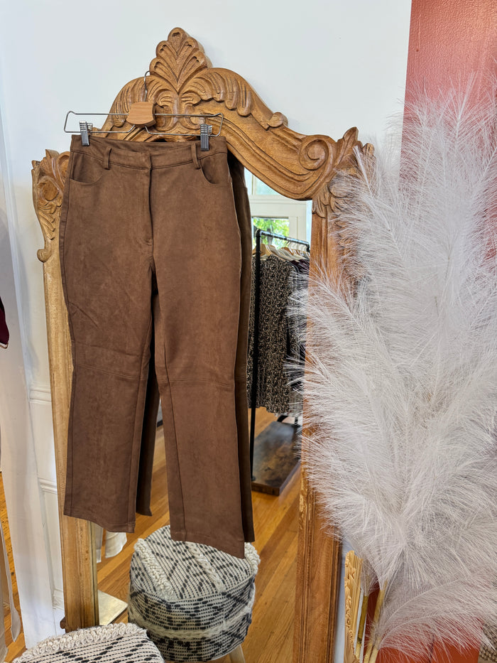 Oliver Faux Suede Pant