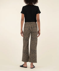 Meg High Rise Wide Leg - Wood
