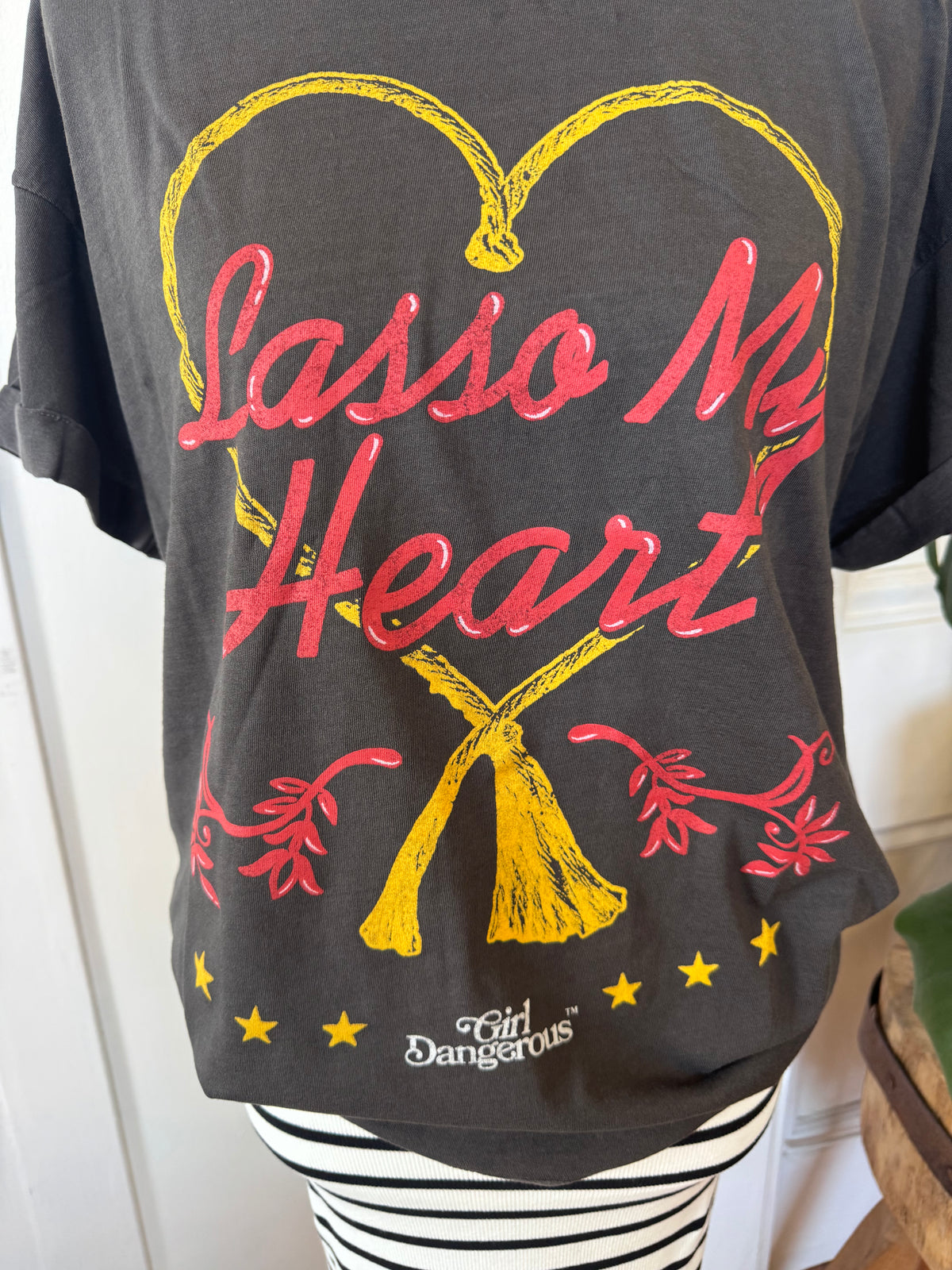 Lasso My Heart Boyfriend Tee