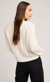 Cornelia Crewneck Sweater- White