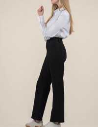 Sienna High Rise Wide Leg - Black