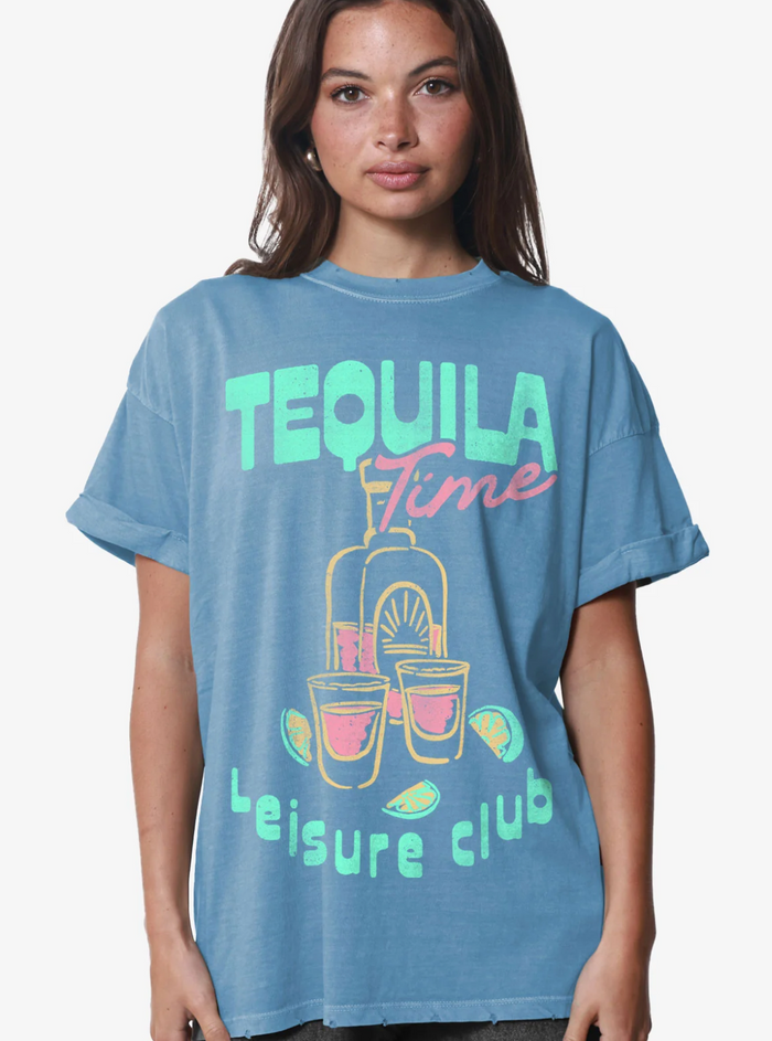 Tequila Time Boyfriend Tee