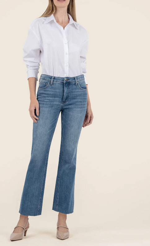 Kelsey High Rise Ankle Flare