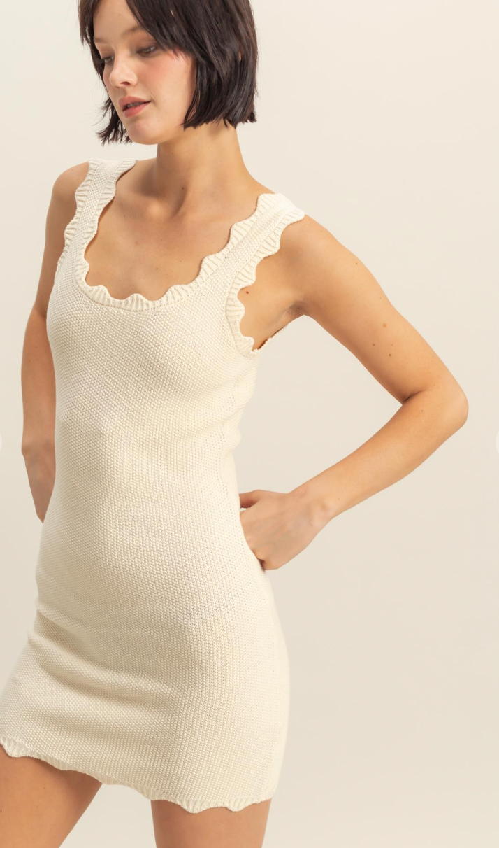 Nalley Mini Dress - Cream