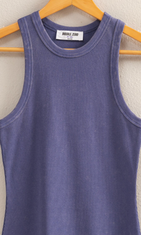 Summer Mini Dress - Indigo