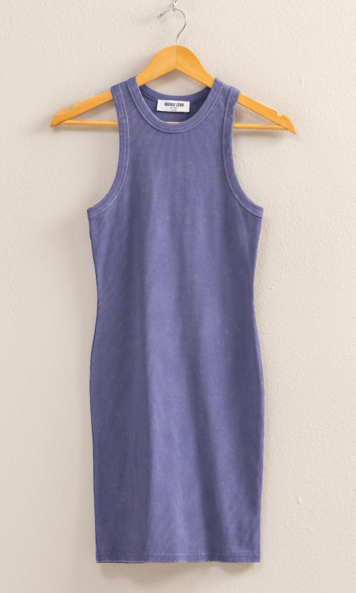 Summer Mini Dress - Indigo