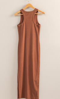 Summer Midi Dress - Chesnut
