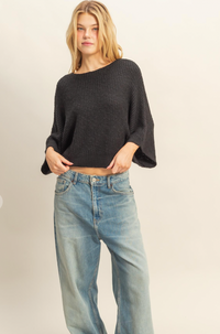 Elaine Knit Sweater - Black