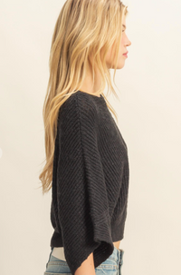 Elaine Knit Sweater - Black