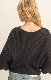 Elaine Knit Sweater - Black
