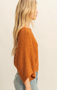 Elaine Knit Sweater - Brown