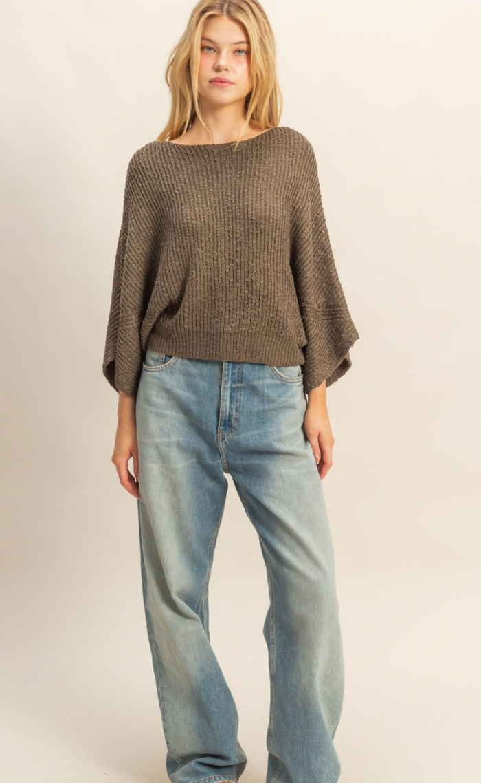 Elaine Knit Sweater - Olive