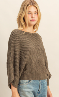 Elaine Knit Sweater - Olive