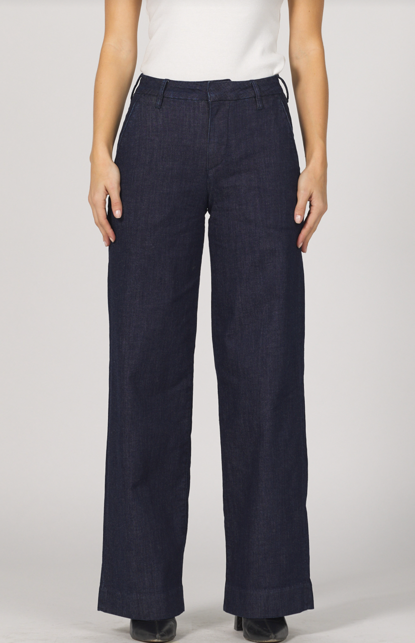 Brandy Wide Leg Pant - Denim