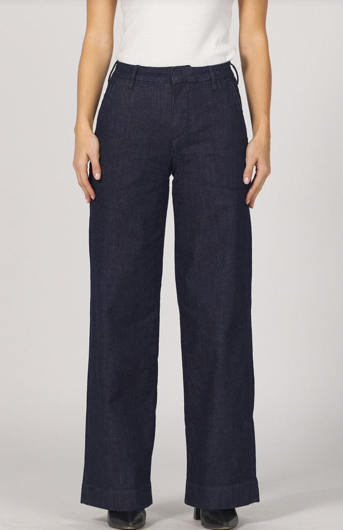 Brandy Wide Leg Pant - Denim