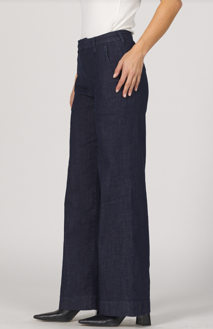 Brandy Wide Leg Pant - Denim