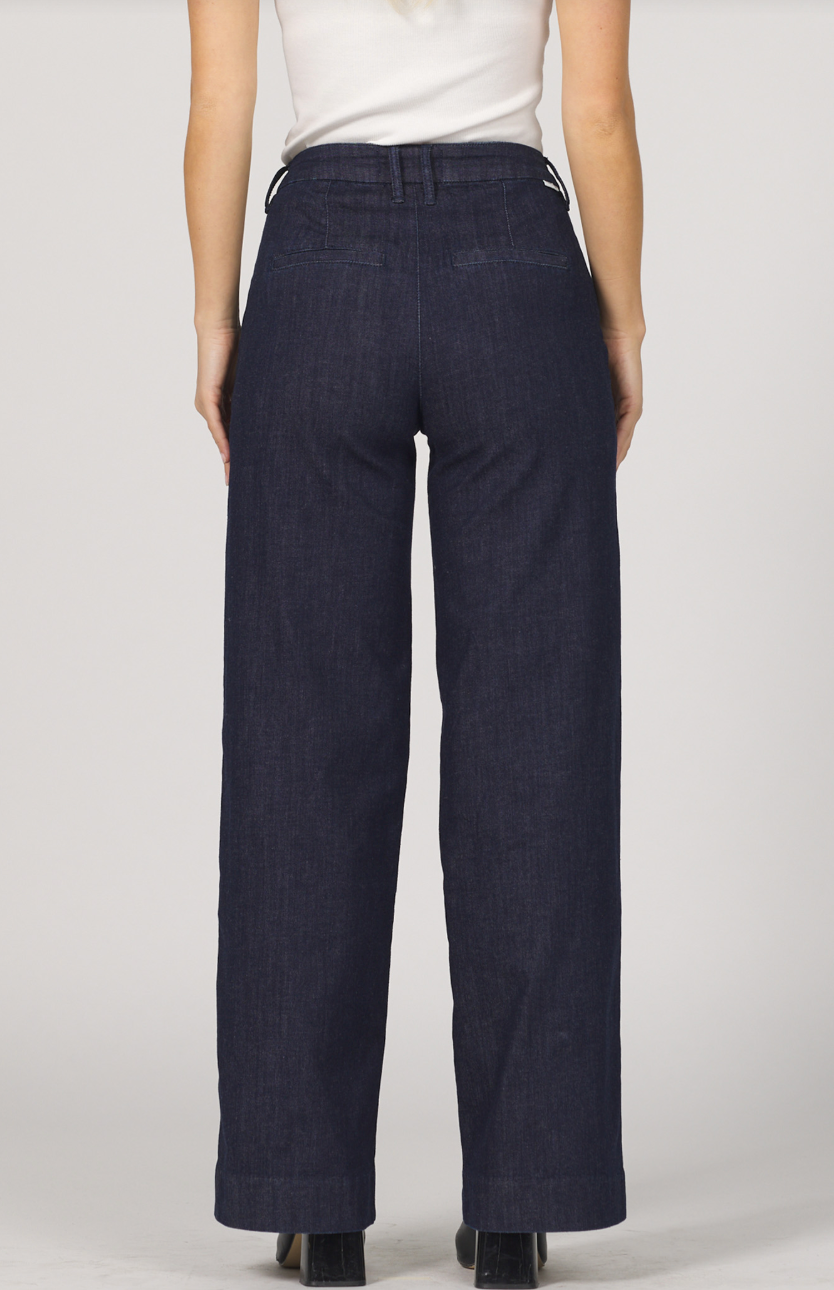 Brandy Wide Leg Pant - Denim