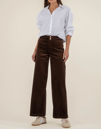 Meg Wide Leg Corduroy Pant