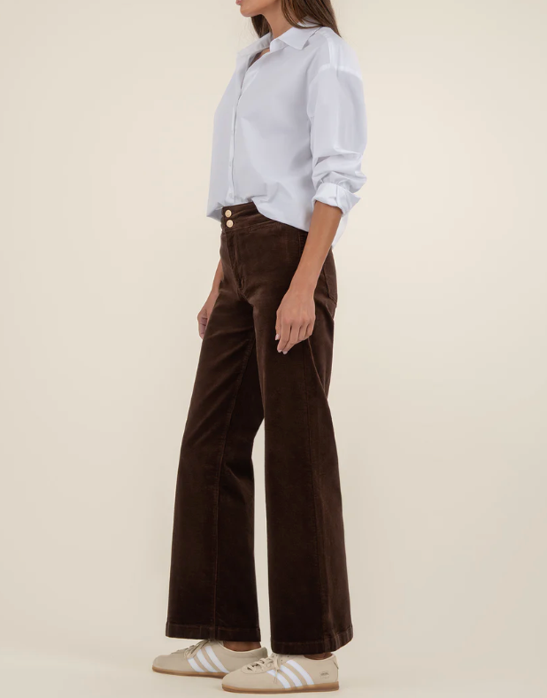 Meg Wide Leg Corduroy Pant
