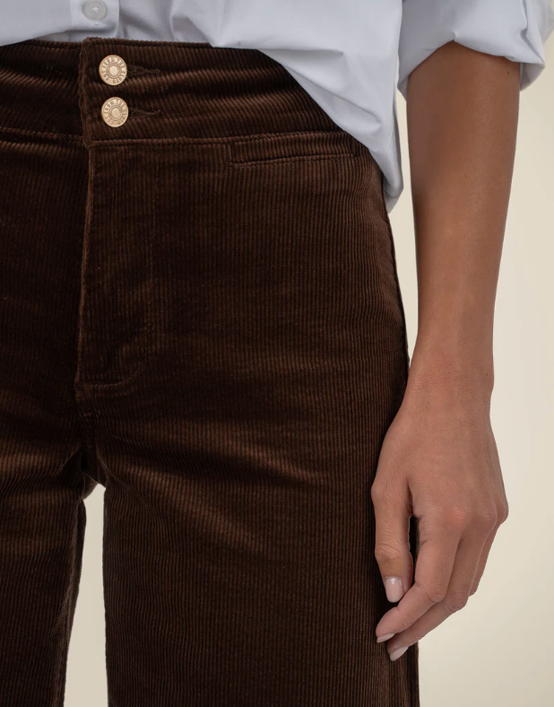 Meg Wide Leg Corduroy Pant