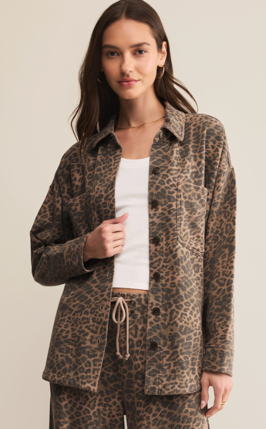 All Day Leopard Jacket