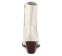 Matisse Caty Leather Bootie White