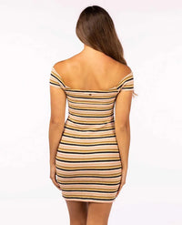 Sundial Striped Mini Dress