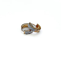 Demi Diamond Huggie Hoops