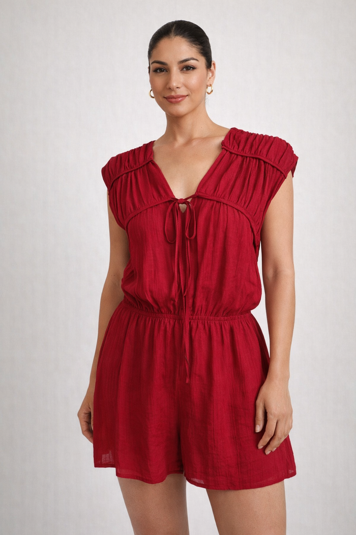 Erin Romper - Red