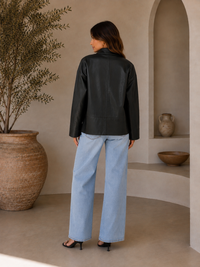 Sloane Vegan Leather Jacket