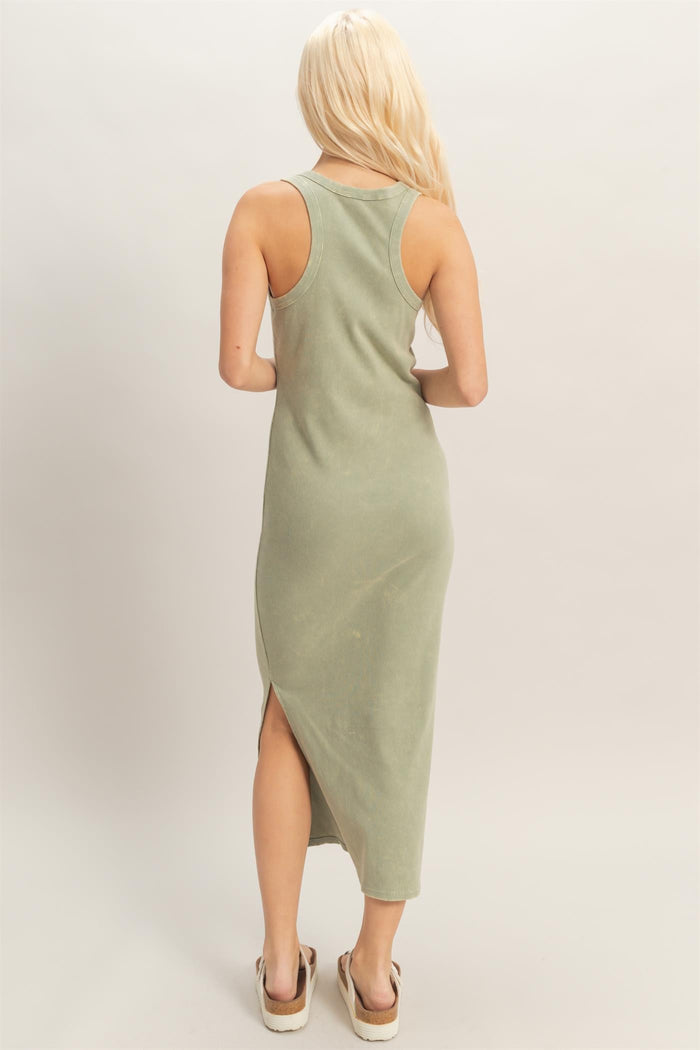 Mia Midi Dress- Sage Green