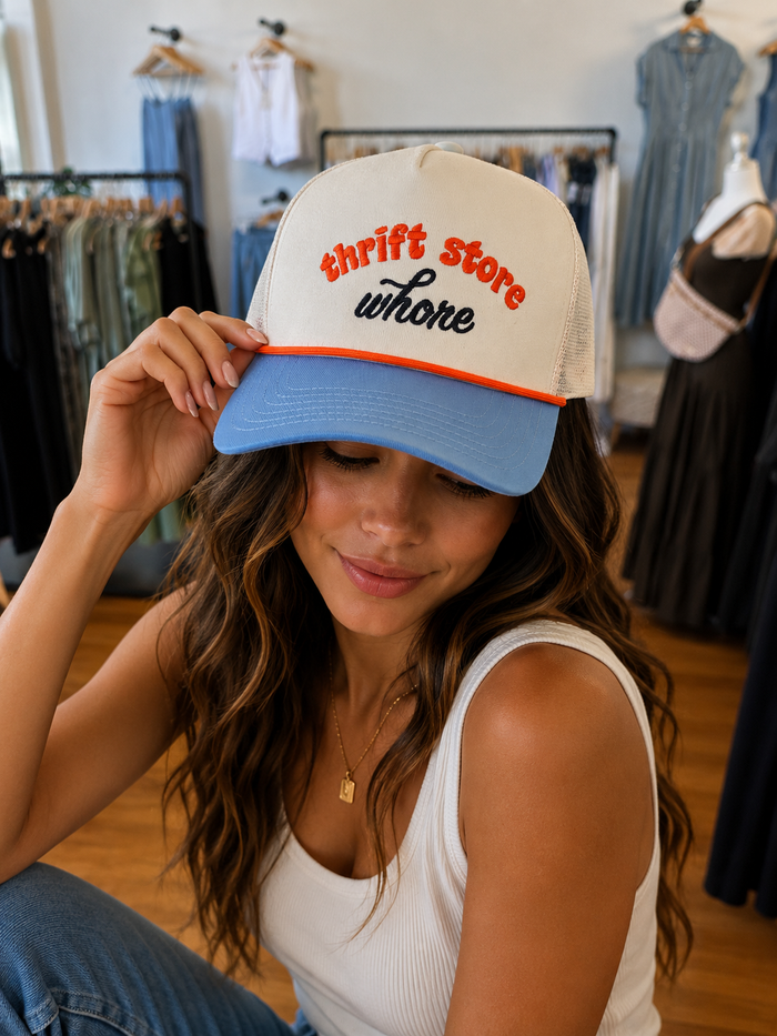 Thrift Store Wh*re Trucker Hat