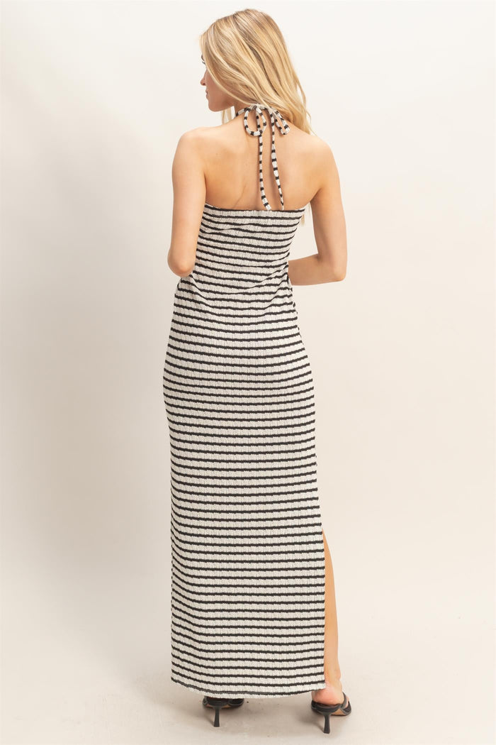 Kamryn Striped Midi Dress
