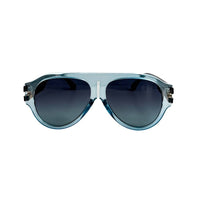 Knox Aviator Sunglasses: Black/Black