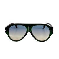 Knox Aviator Sunglasses: Black/Black