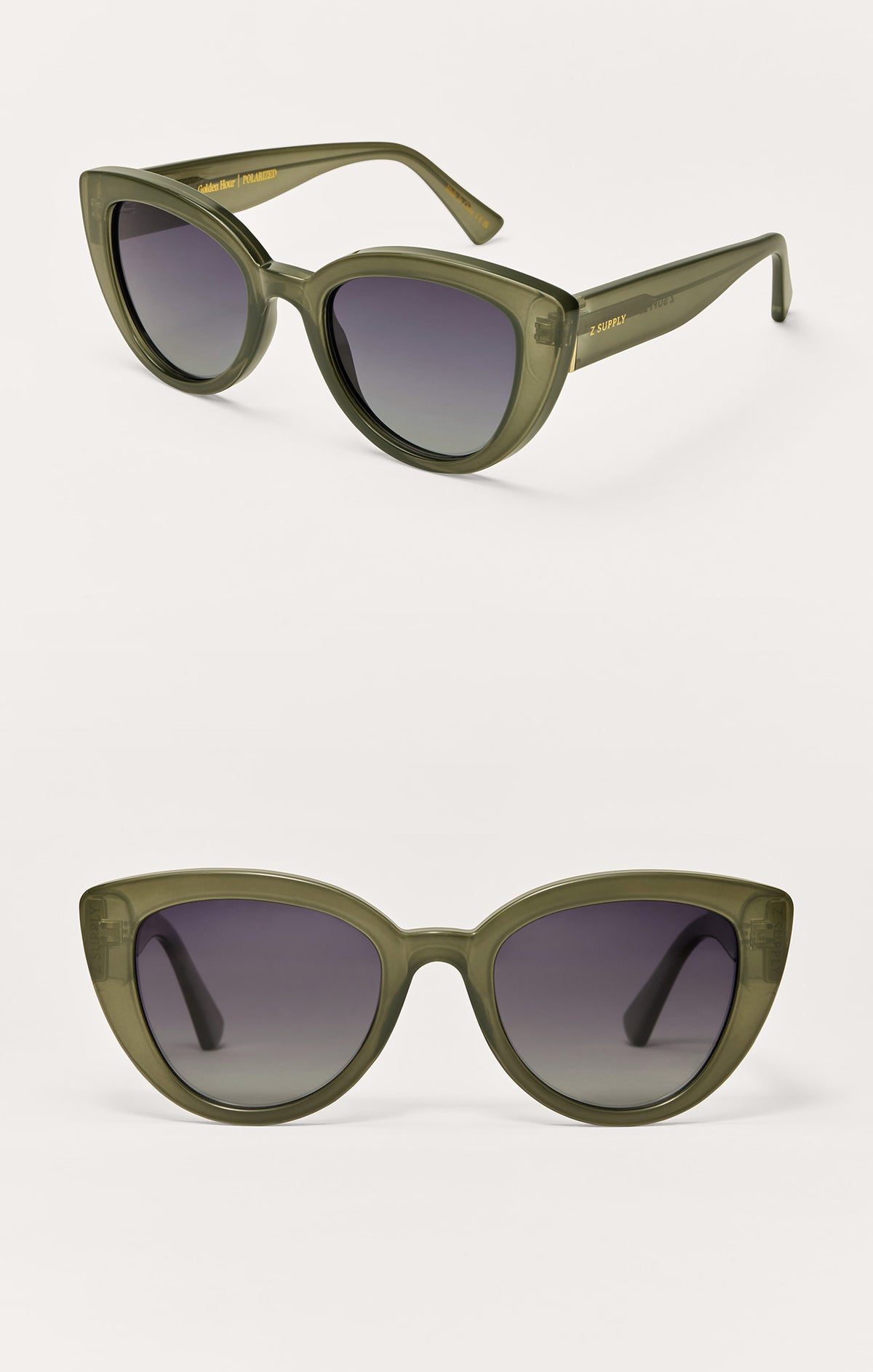 Golden Hour Olive - Gradient Polarized