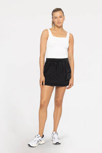 Shine On Square Neck Bodysuit - White