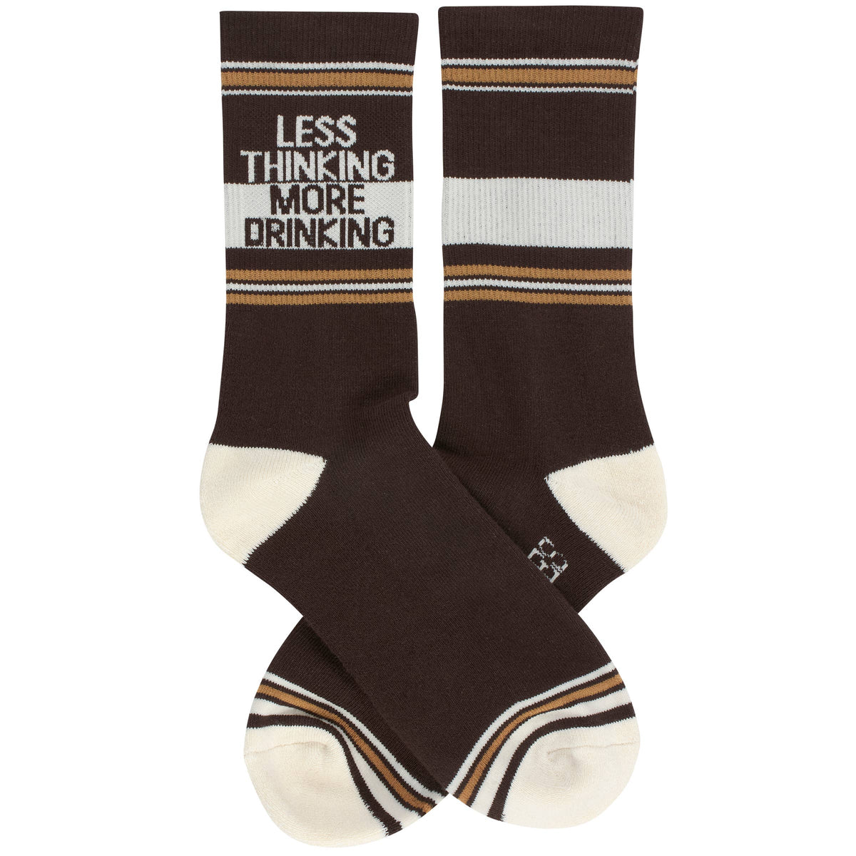 Less Thinking More Drinking Socks