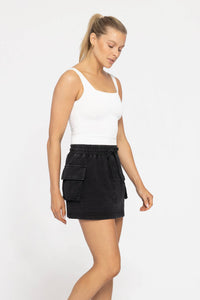 Shine On Square Neck Bodysuit - White