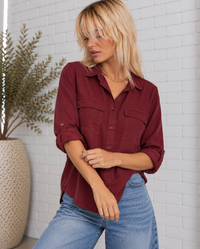 Talma Bordeaux Shirt