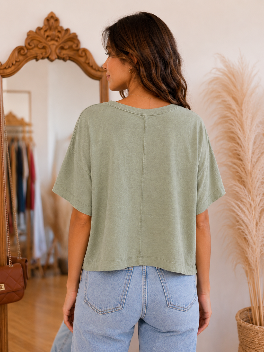 Kai Tee Shirt - Sage Green