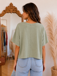 Kai Tee Shirt - Sage Green
