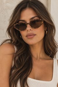 Nouveau Sunglasses - Brown Tortoise