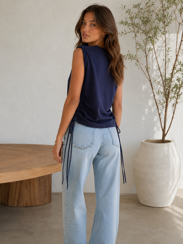 Luna Scrunch Top